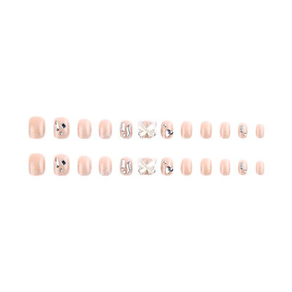 Nail art set with sparkling rhinestones and glitter elements Acalora
