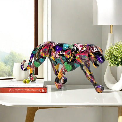 Decorative Jaguar Figurine Acalora