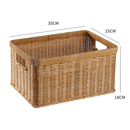 Unisex Practical Storage Basket with Open Handles Karnz