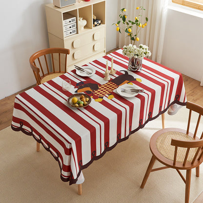 Decorative Animal Print Tablecloth