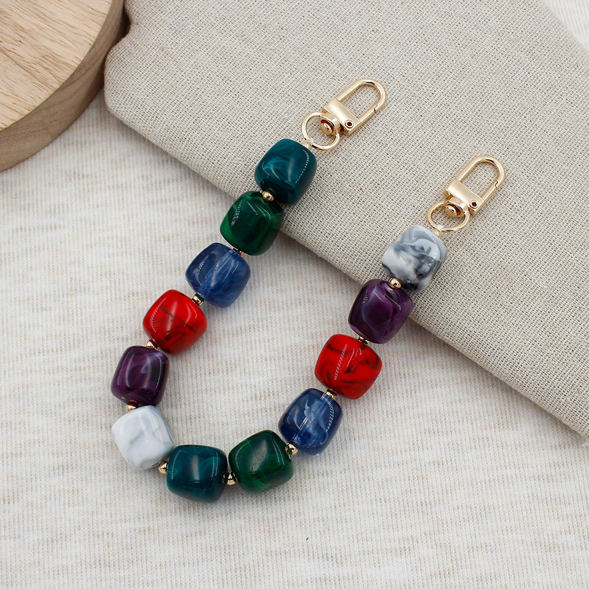 Chunky Beaded Eyewear Chain Acalora
