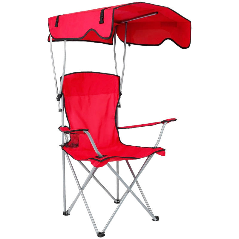 Women Foldable Sun Chair with Canopy Bowlift