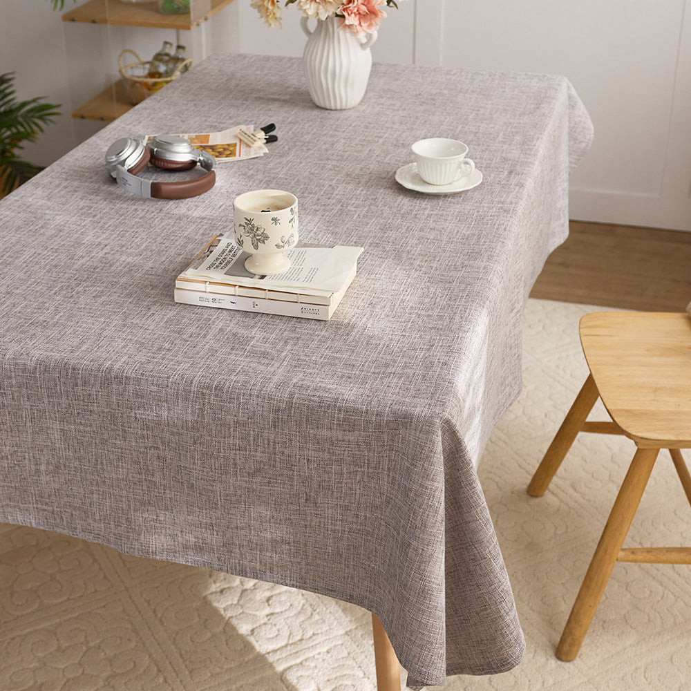 Elegant Textured Tablecloth