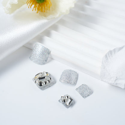 Glittering Press-On Nail Art Set Acalora