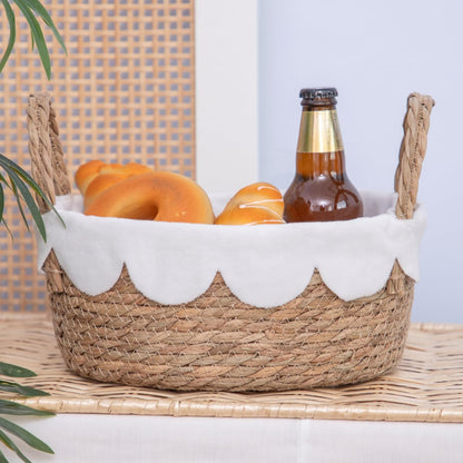 Handwoven Crumple Basket Acalora
