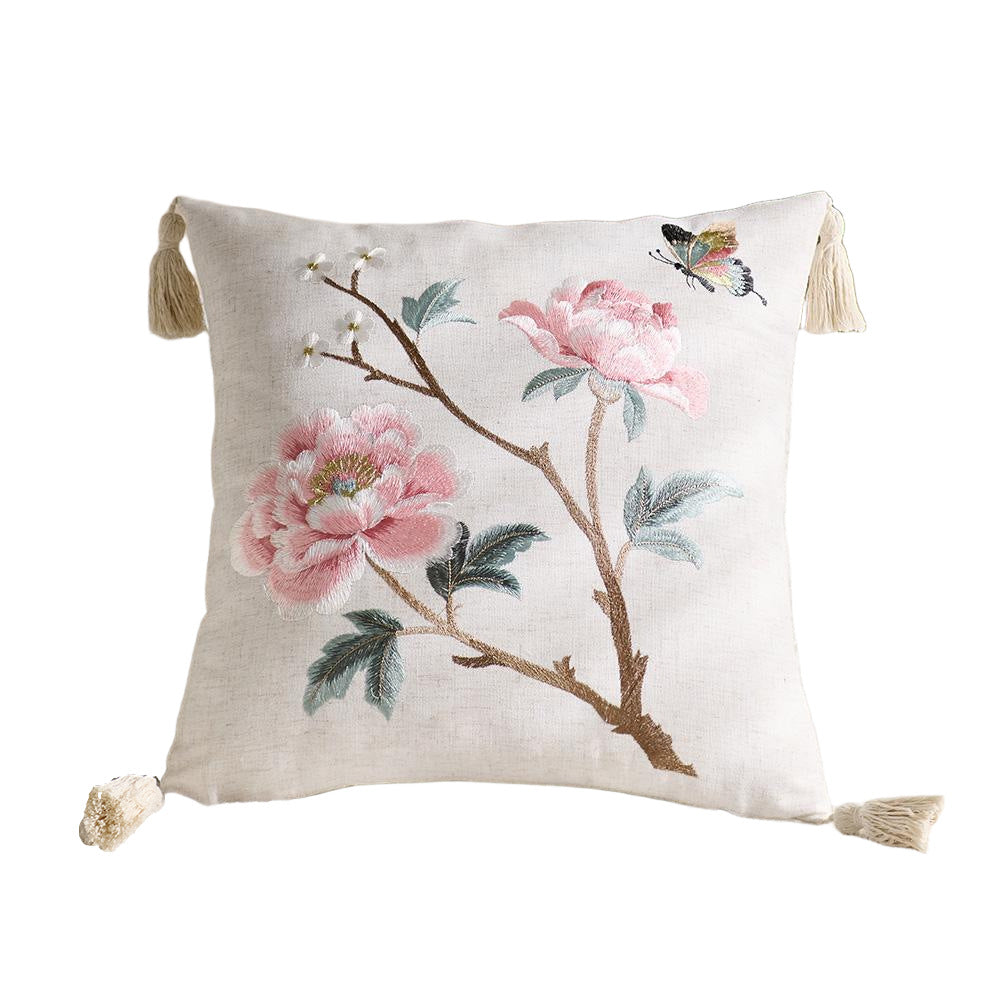 Embroidered Decorative Cushion