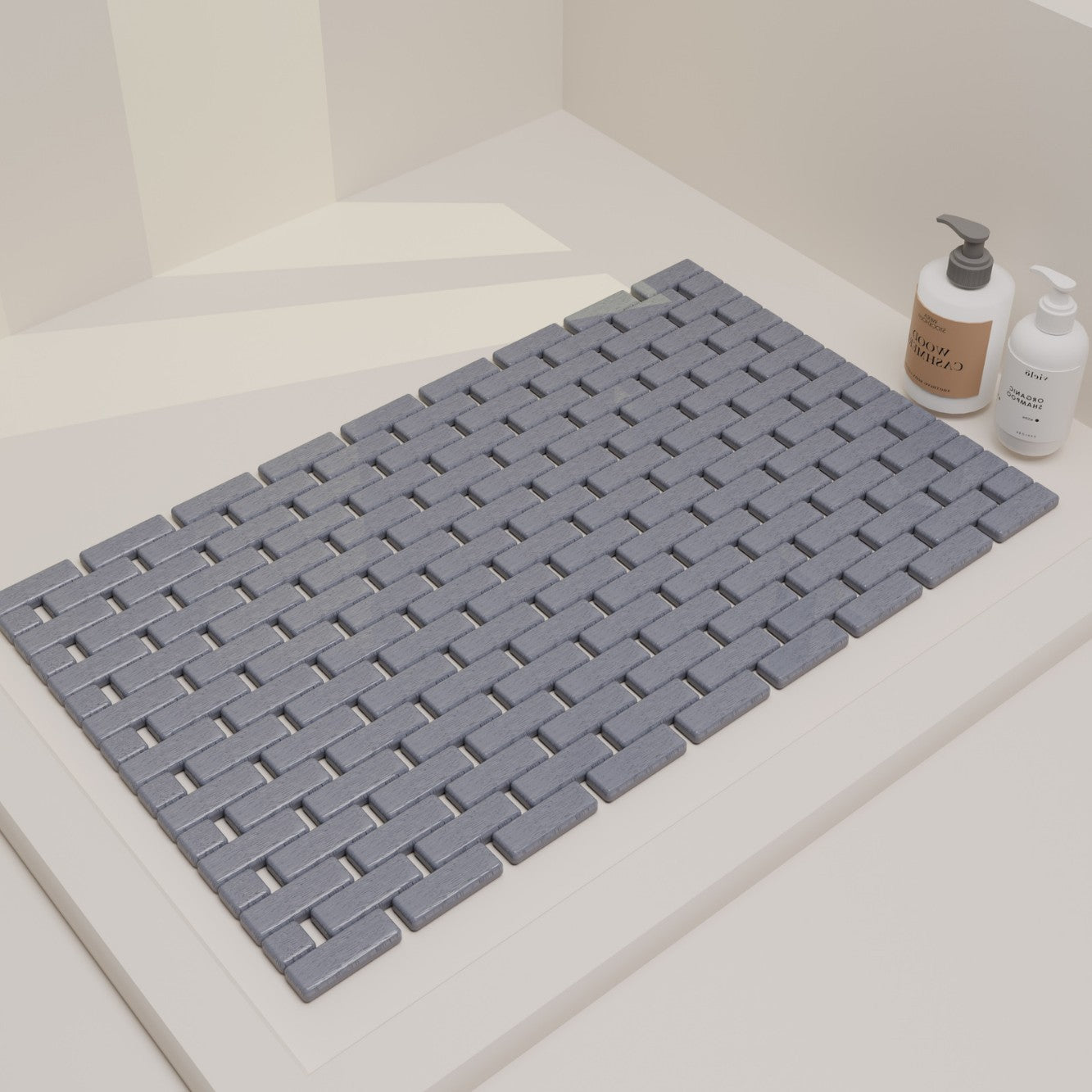 Stylish Woven Bath Mat