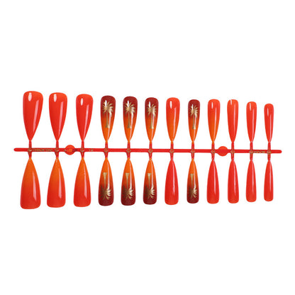 Decorative Press-On Nail Tips Acalora