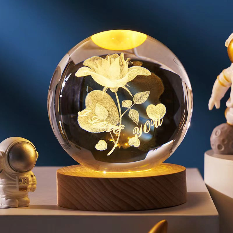 Skanto | Glowing Moon Crystal Ball