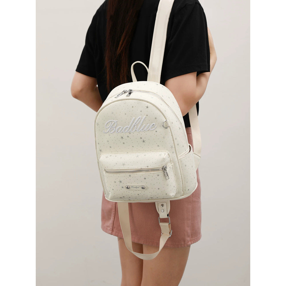 Star-Embellished Mini Backpack Acalora