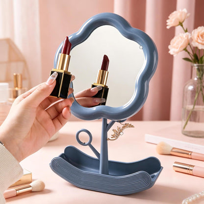 Creative Flower-Shaped Vanity Mirror
