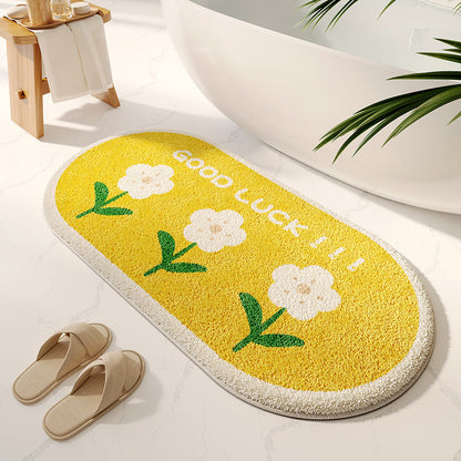Soft Textured Bathroom Rug