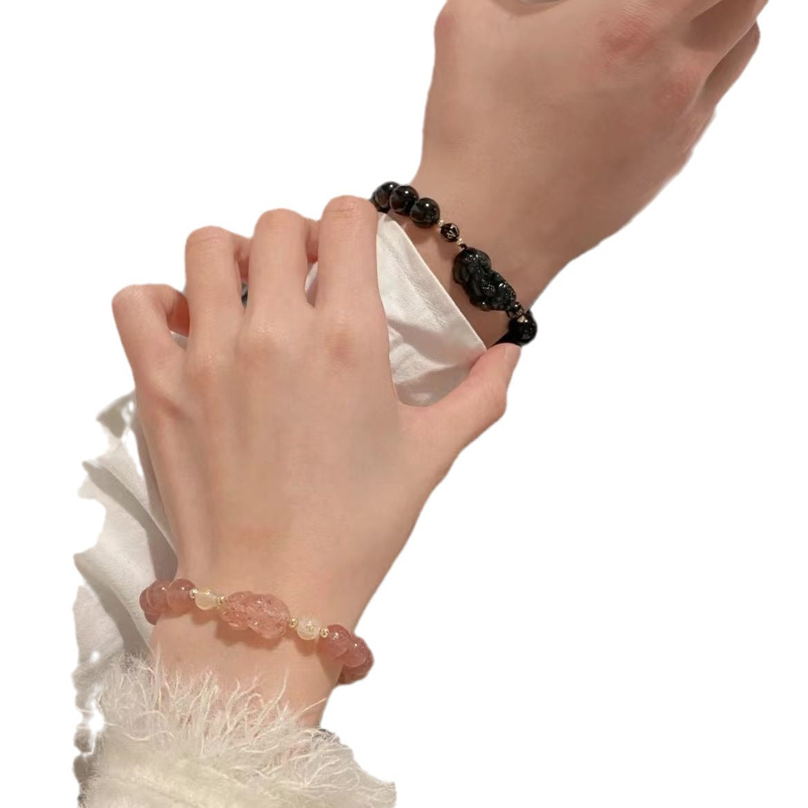 Adjustable Gemstone Wristband Acalora