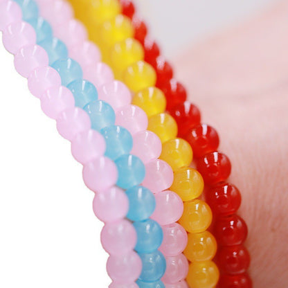 Decorative Glass Bead Necklace Acalora
