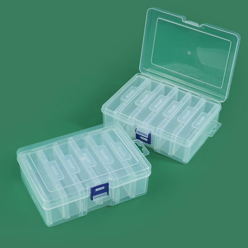 Modular Storage Organizer Box with Adjustable Compartments Acalora