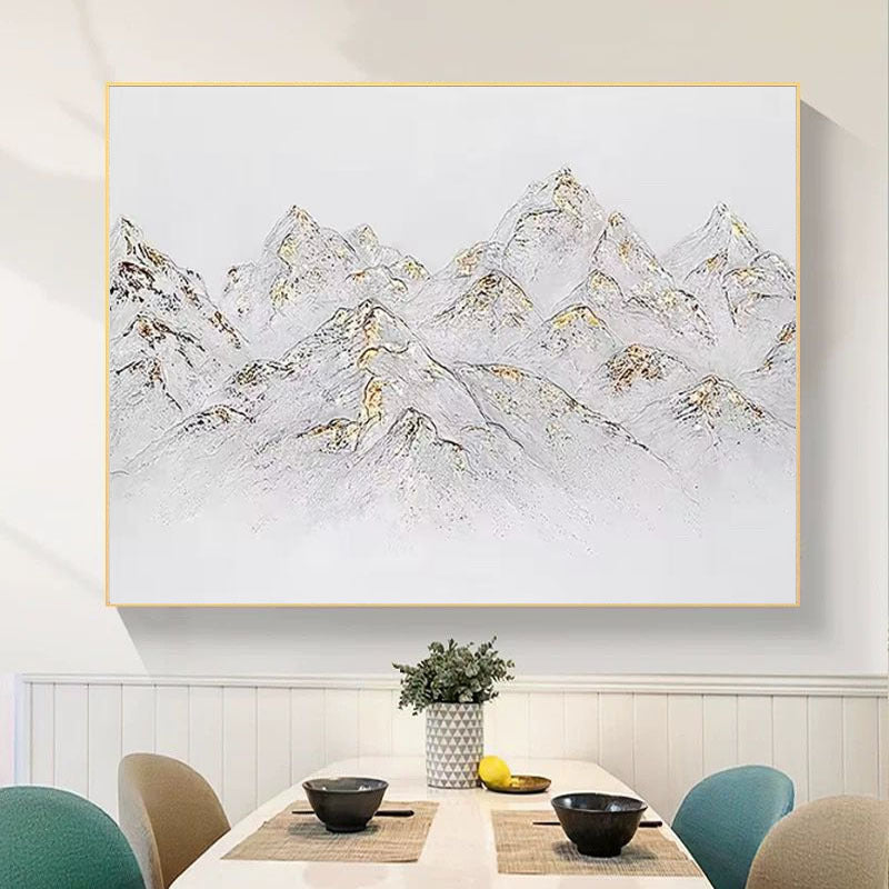 Elegant Mountain Landscape Canvas Art