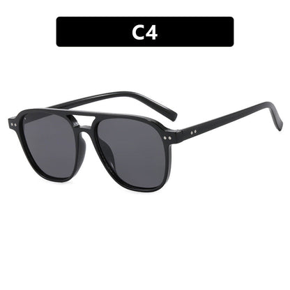 Women's modern square sunglasses with robust design and UV protection Karnz