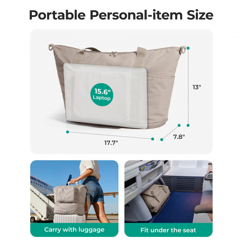 Stylish Multi-Functional Travel Tote Acalora