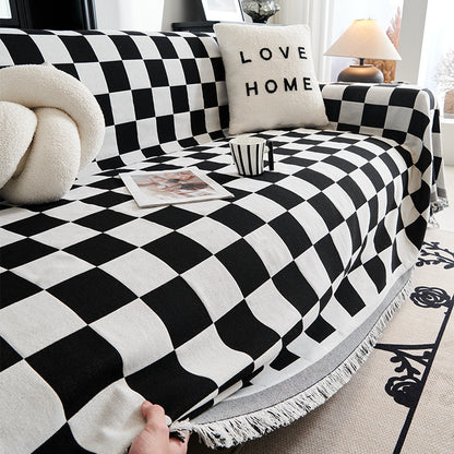 Checkerboard Throw Blanket
