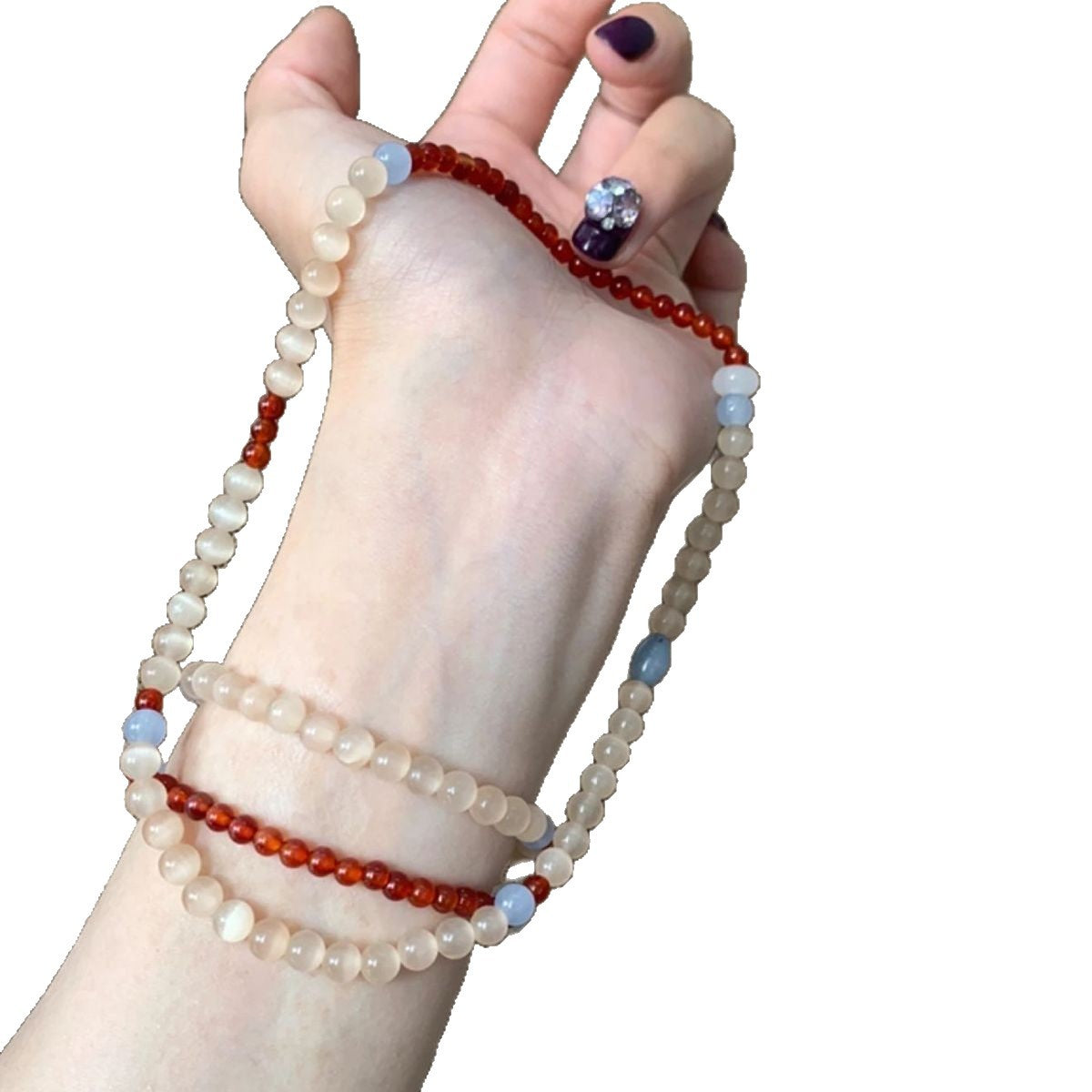 Handmade Gemstone Stretch Bracelet Acalora