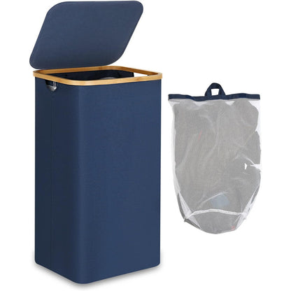 High-quality laundry basket with removable and washable inner bag Acalora