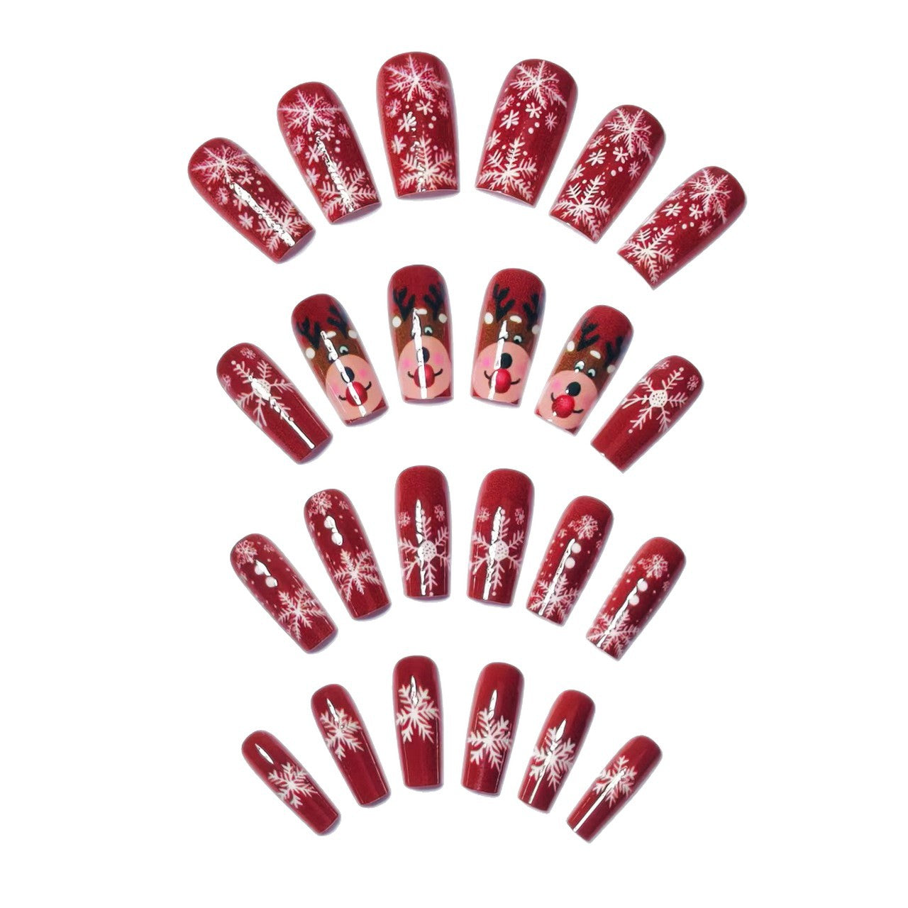 Festive Holiday-Themed Nail Art Acalora 1788155398
