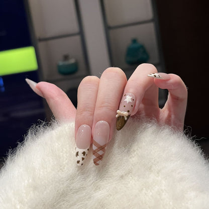 Artistic Press-On Nail Set Acalora