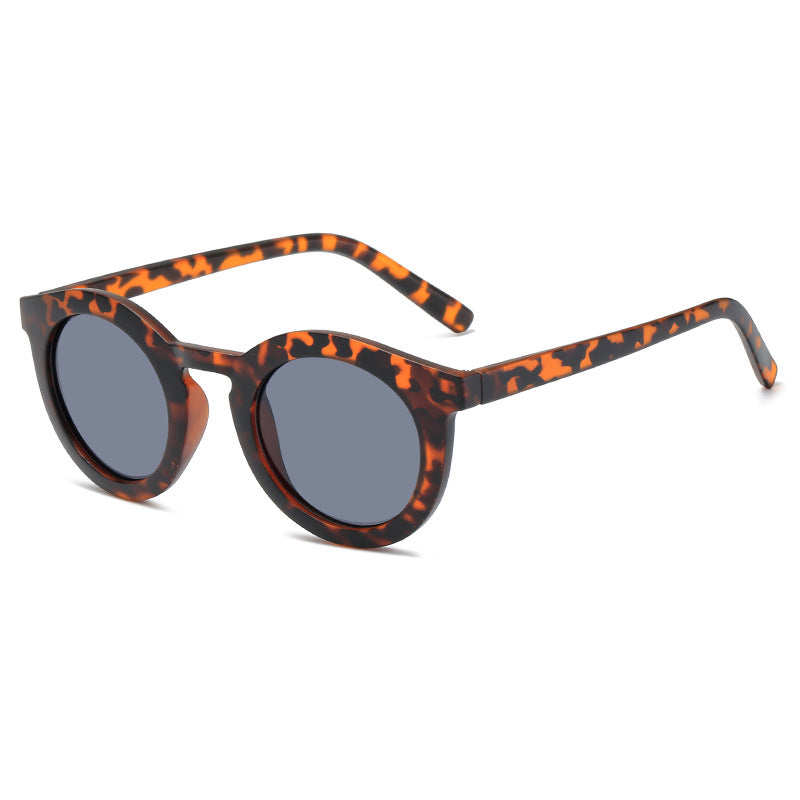 Women's round sunglasses with trendy design and UV protection Bowlift