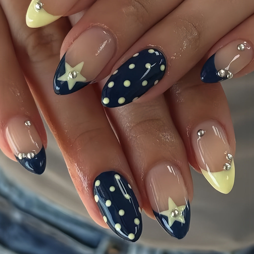 Artistic Press-On Nail Art Set Acalora