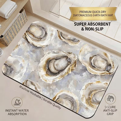 Quick-Dry Diatomaceous Earth Bath Mat