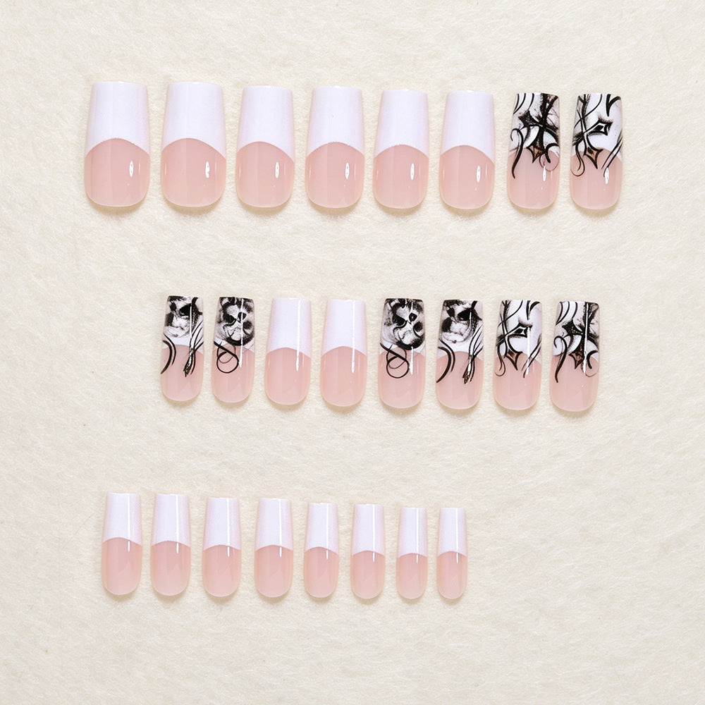 Artistic Skull Nail Art Tips Acalora