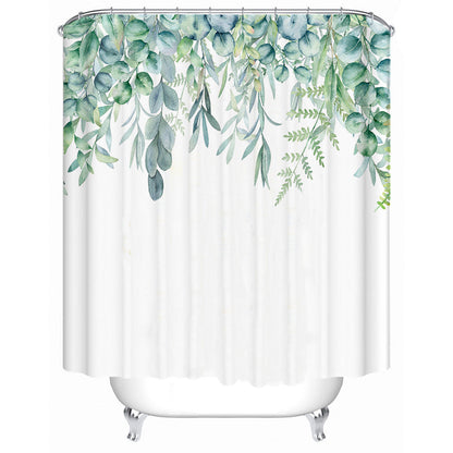 Leafy Botanical Shower Curtain