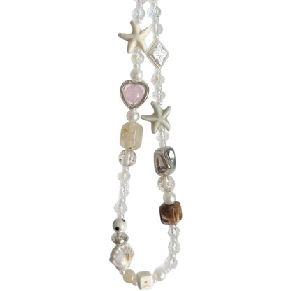 Beach-Themed Charm Necklace Acalora