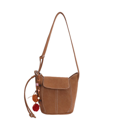 Minimalist Bucket Shoulder Bag Acalora