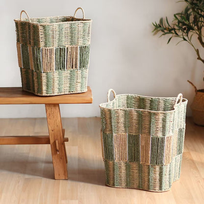 High-Quality Storage Basket Made of Natural Material Acalora