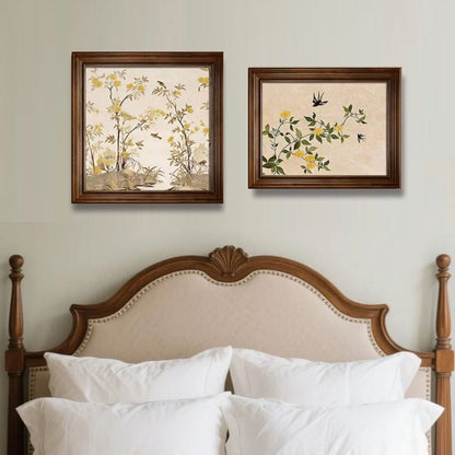 Vintage Botanical Art Set