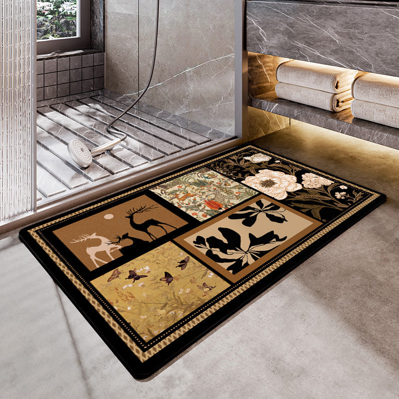 Artistic Multicolored Area Rug Acalora