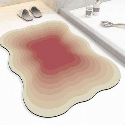 Stylish Gradient Bath Mat