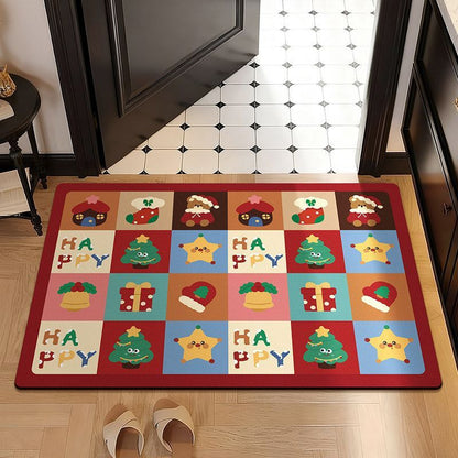 Playful Festive Themed Doormat