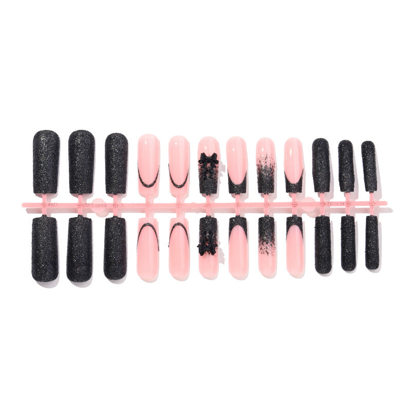 Artistic Glitter Gradient Press-On Nail Set Acalora