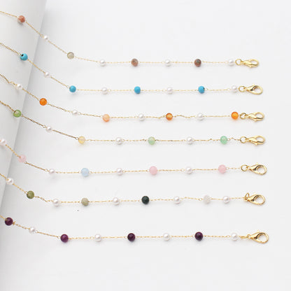 Elegant Multi-Color Eyewear Chain Acalora