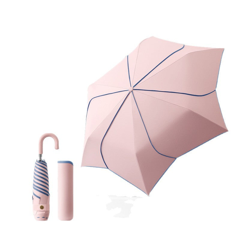 Women Folding UV Protection Umbrella with Innovative Design Bowlift