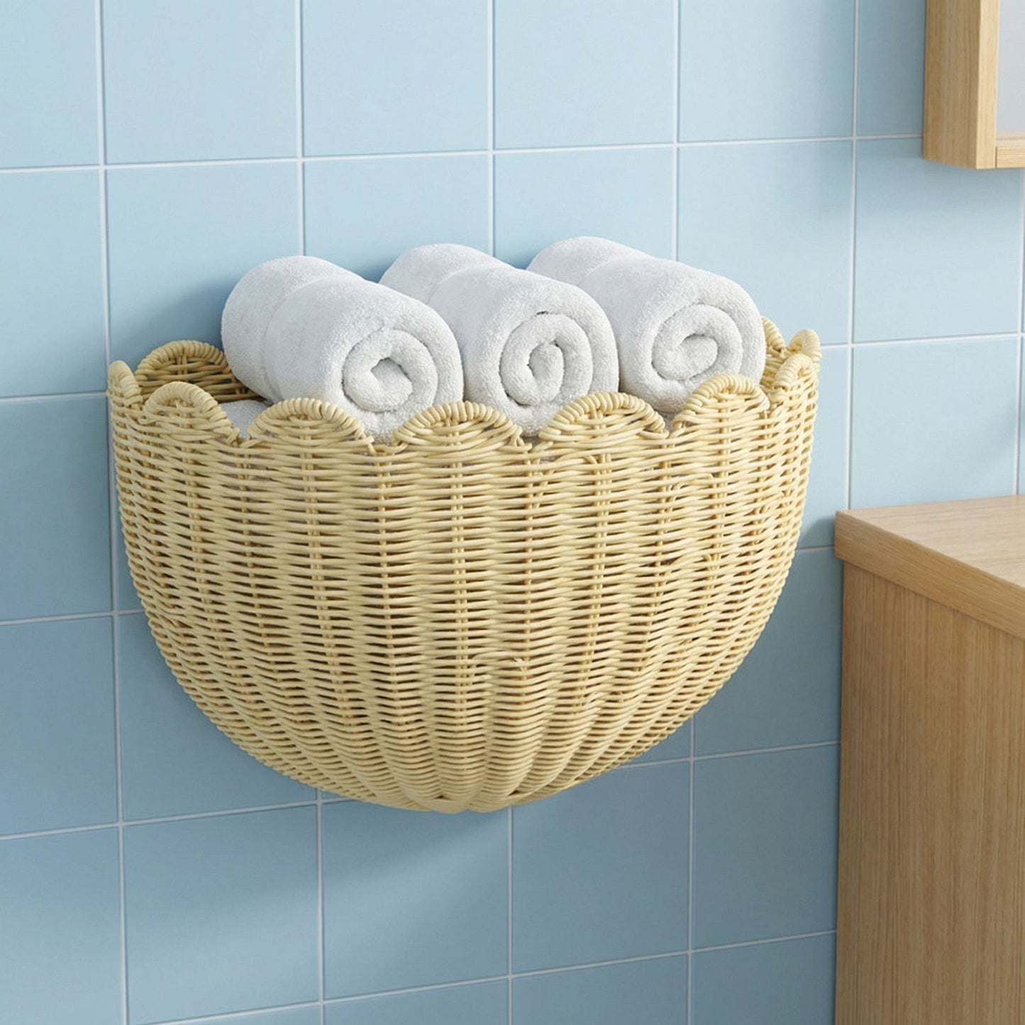 Wall basket for towels Acalora