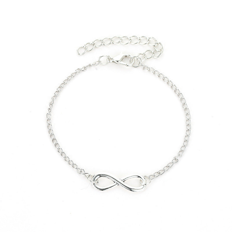 Infinity Symbol Chain Bracelet Acalora