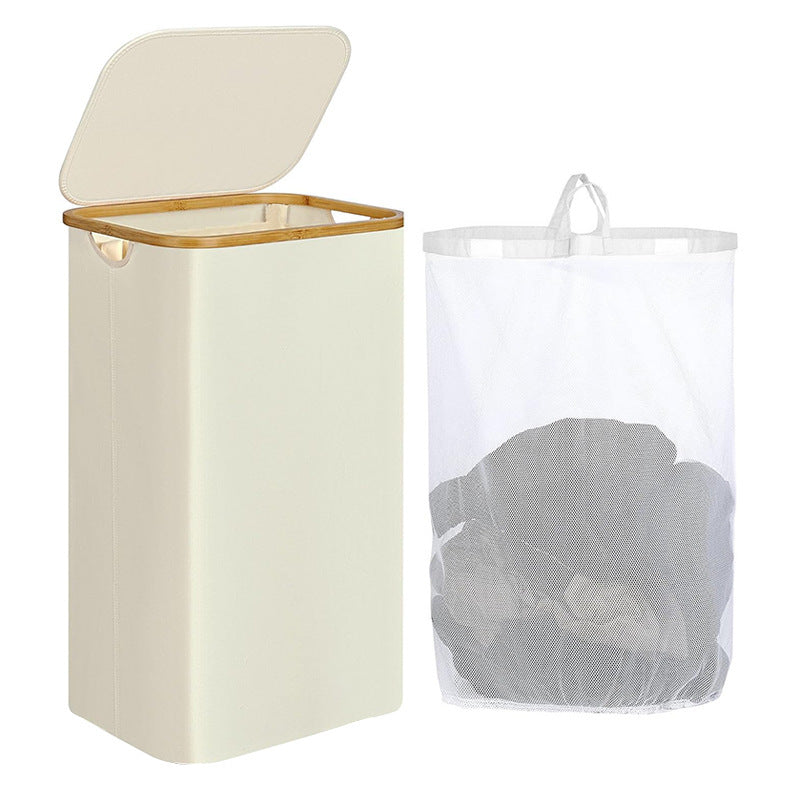 Elegant laundry basket with removable inner bag Acalora