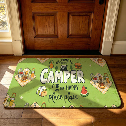 Unisex Artistic Outdoor-Themed Welcome Mat