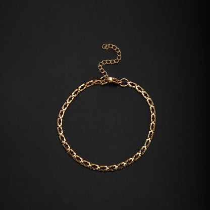 Adjustable Contemporary Link Bracelet Acalora