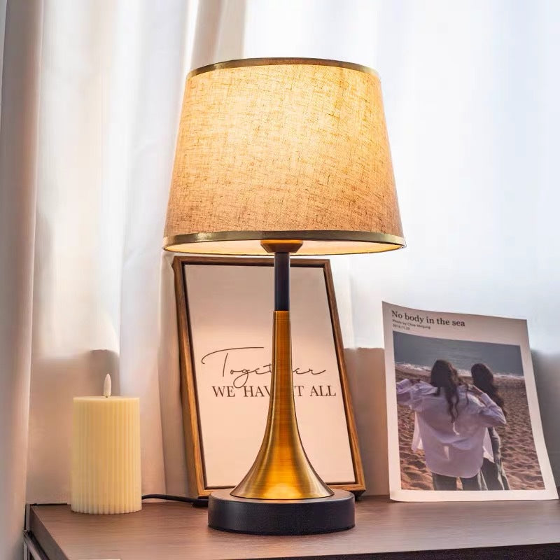 Modern Decorative Table Lamp with Linen Shade