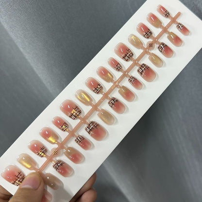 Artistic Ombre Press-On Nail Tips Set Acalora