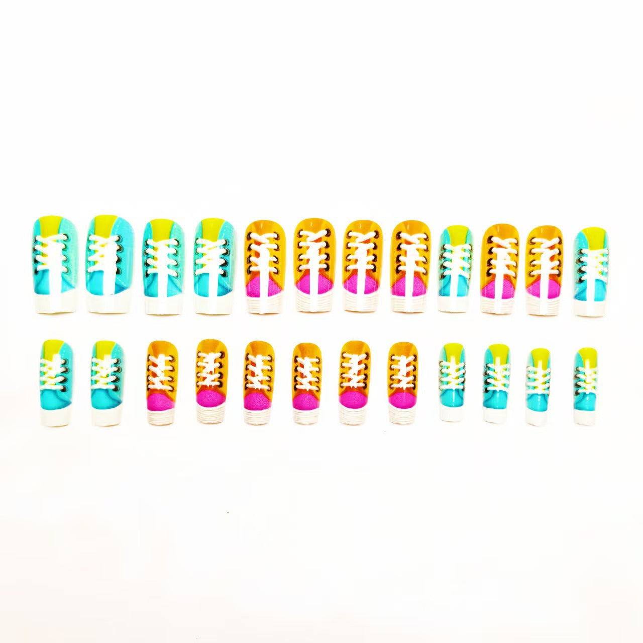Fun Creative Sneaker Nail Art Acalora